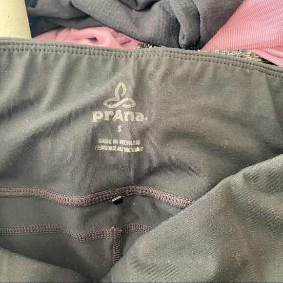 PrAna Deco Mid Rise Ankle Strappy Cropped Leggings - Picture 7 of 7